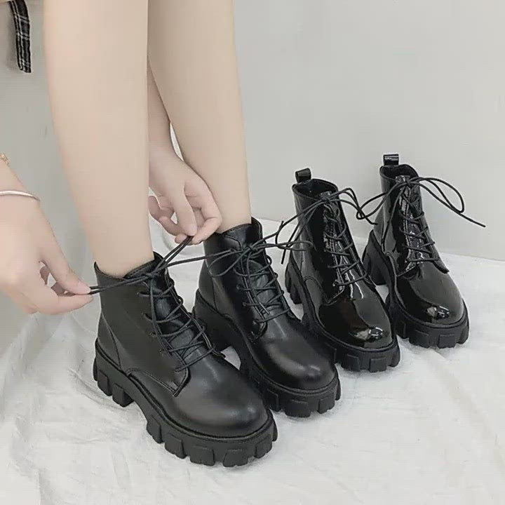 Women’s Edgy Platform Boots