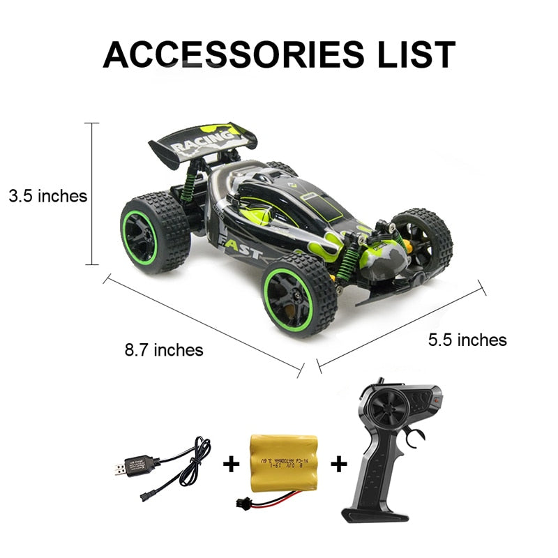 High-speed Remote Control Car with High-performance Rechargeable Battery