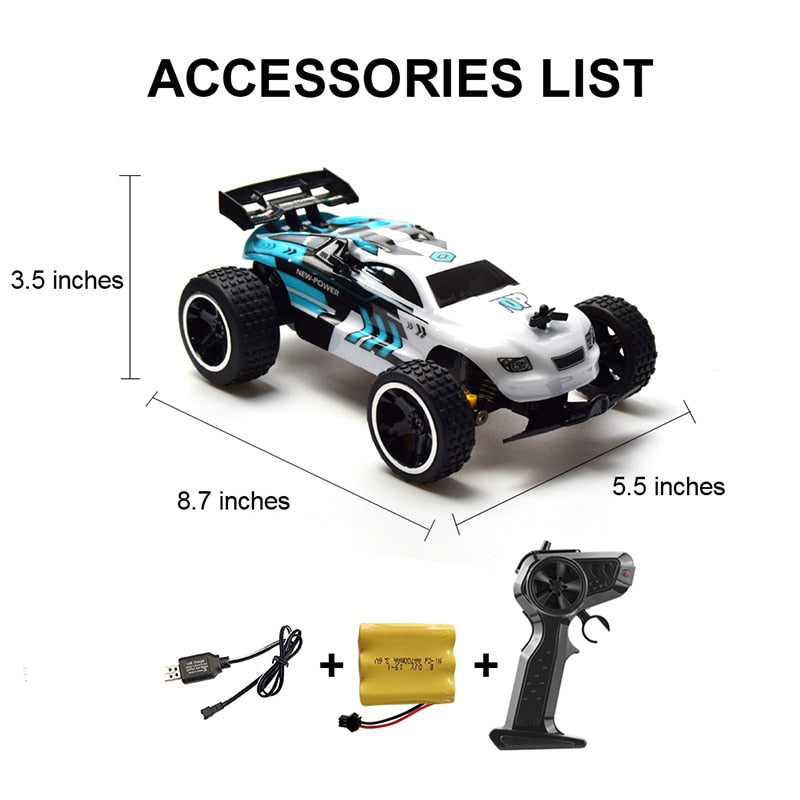 High-speed Remote Control Car with High-performance Rechargeable Battery