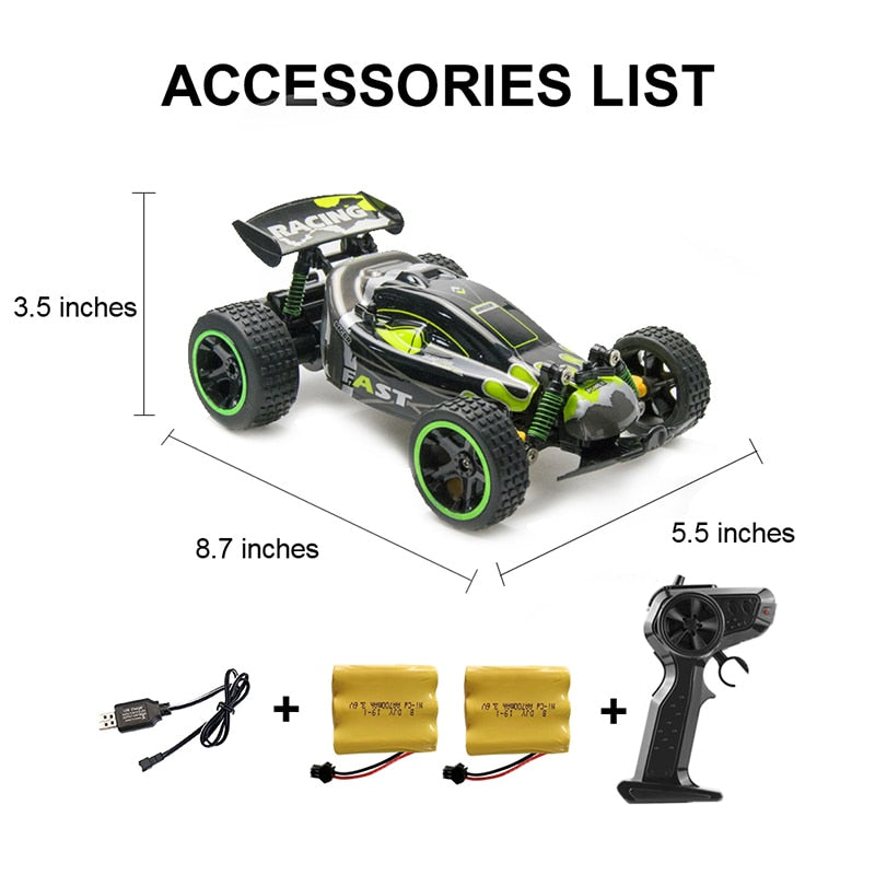 High-speed Remote Control Car with High-performance Rechargeable Battery