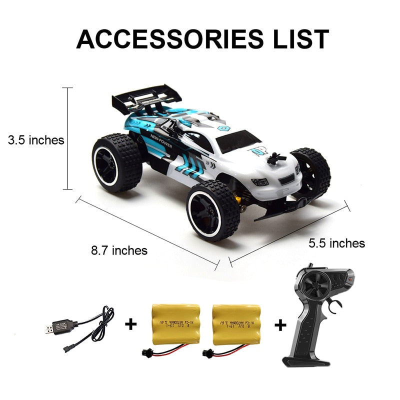 High-speed Remote Control Car with High-performance Rechargeable Battery