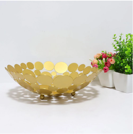 Metal Fruit Bowl