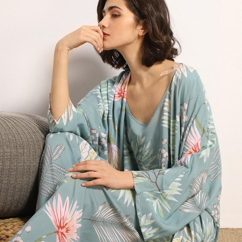 Floral Pajamas Set