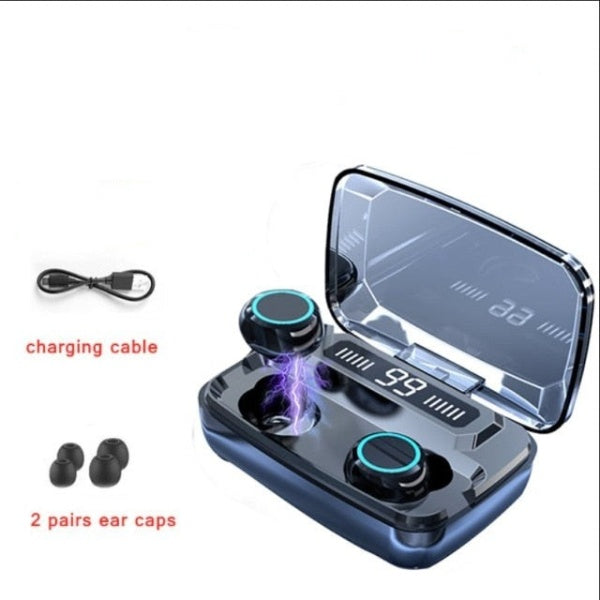 LED Bluetooth Earbud Headphones