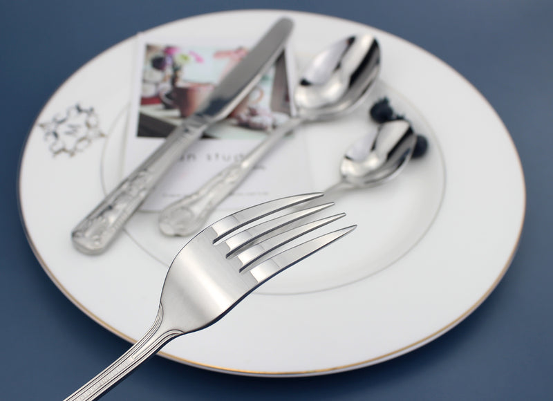 Traditional Stainless Steel Cutlery Set