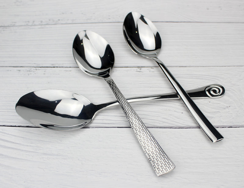 Modern Stainless Steel Serving Spoon