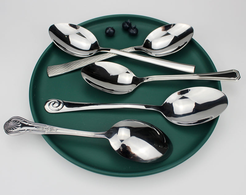 Modern Stainless Steel Serving Spoon