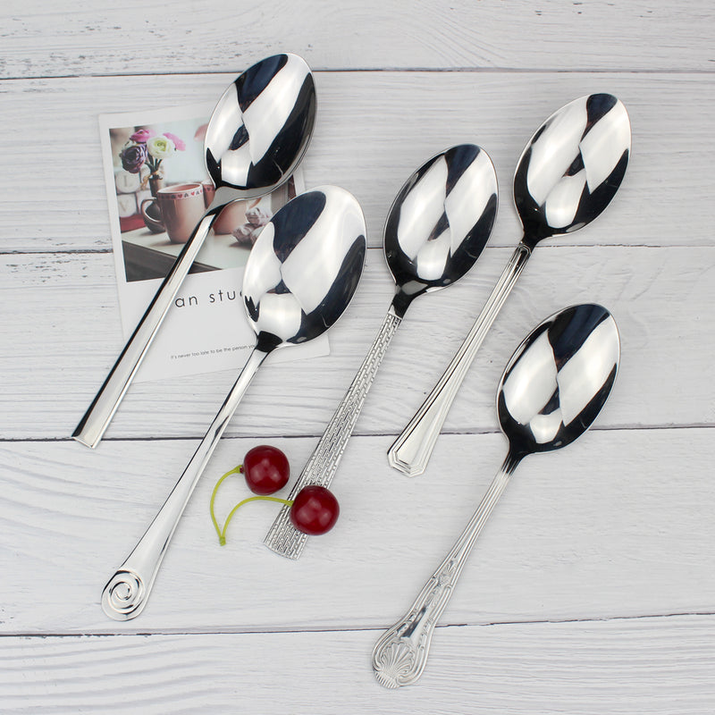 Modern Stainless Steel Serving Spoon