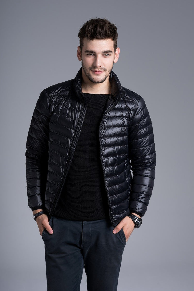 Men’s Fitted Light Down Jacket