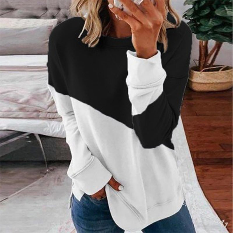 Longsleeve Two-Tone Sweatshirt