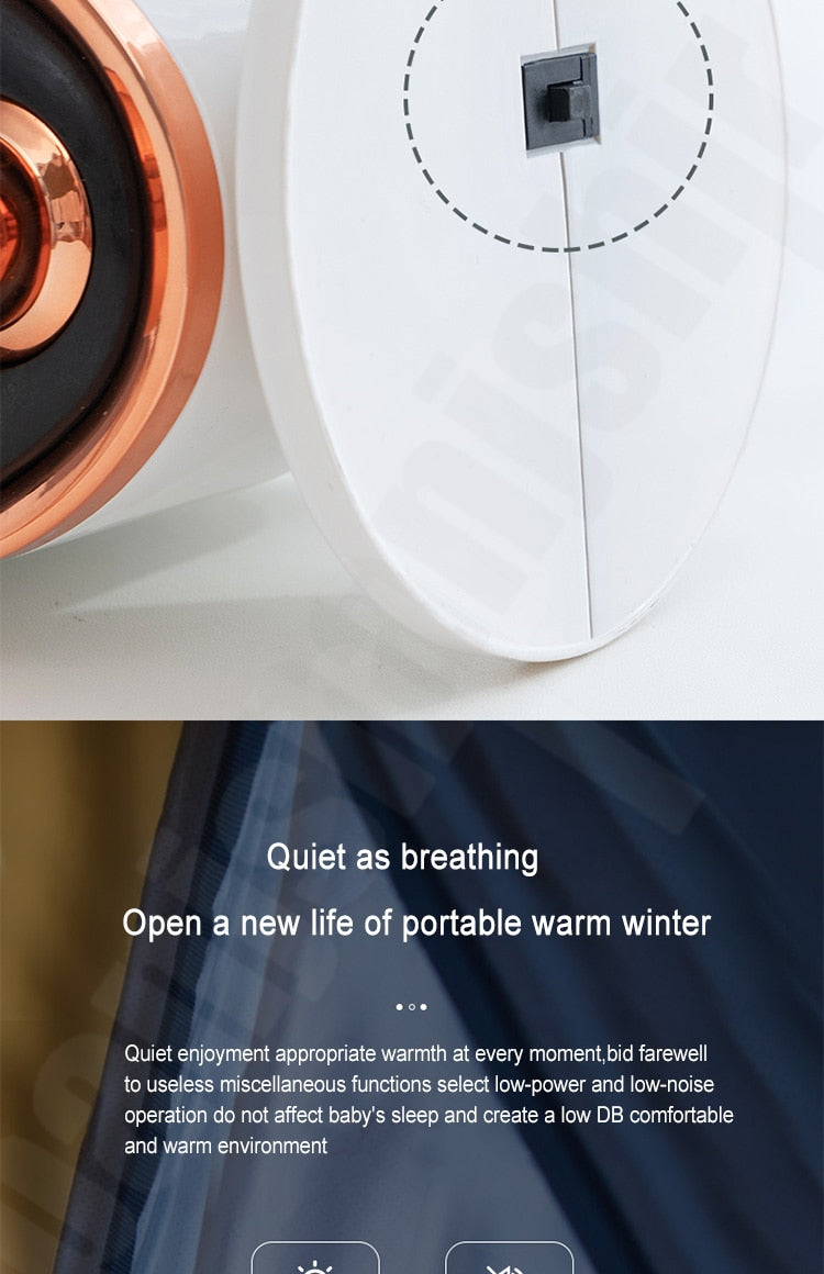 Quiet and Calming Portable Heater