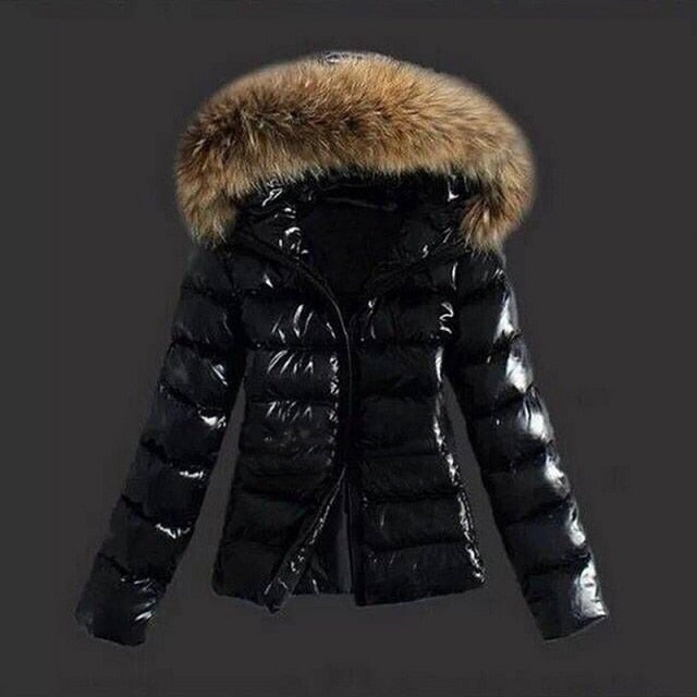 Hooded Puffy Winter Coat