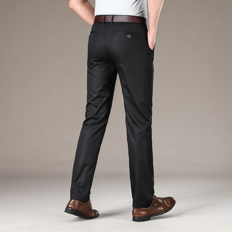 Smart Casual Slim Fit Stretch Trousers