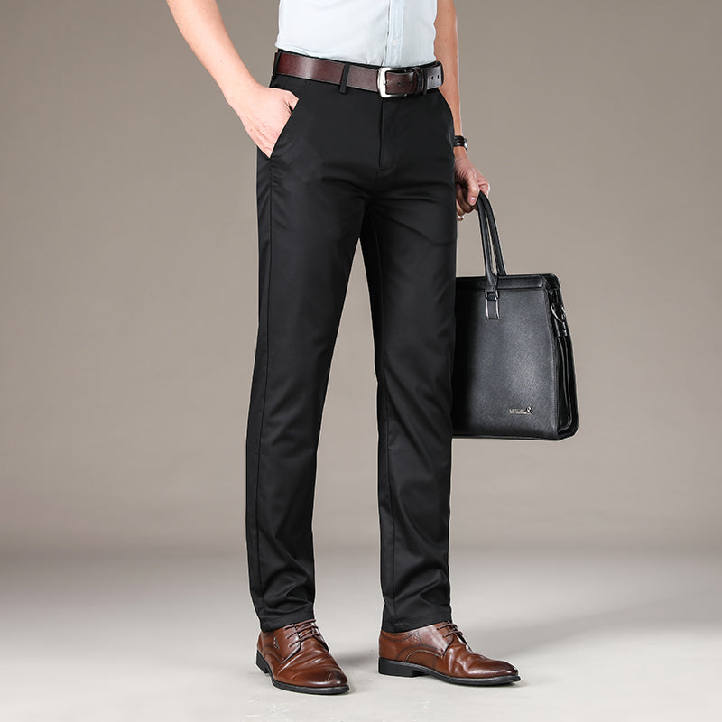 Smart Casual Slim Fit Stretch Trousers