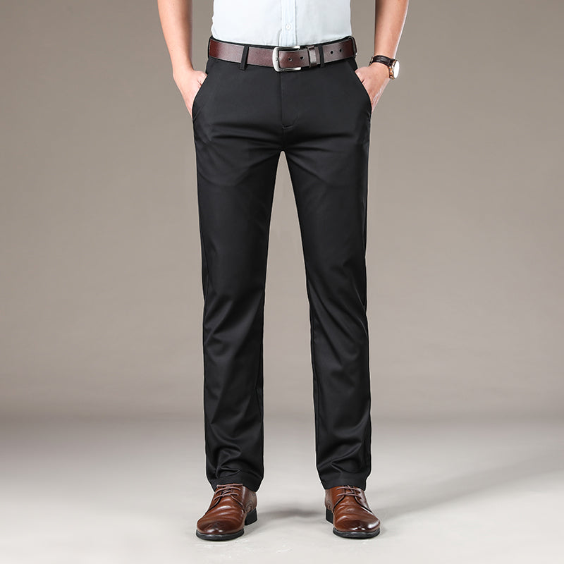 Smart Casual Slim Fit Stretch Trousers