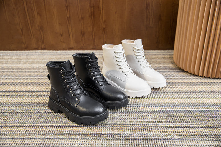 Combat-Style Boots