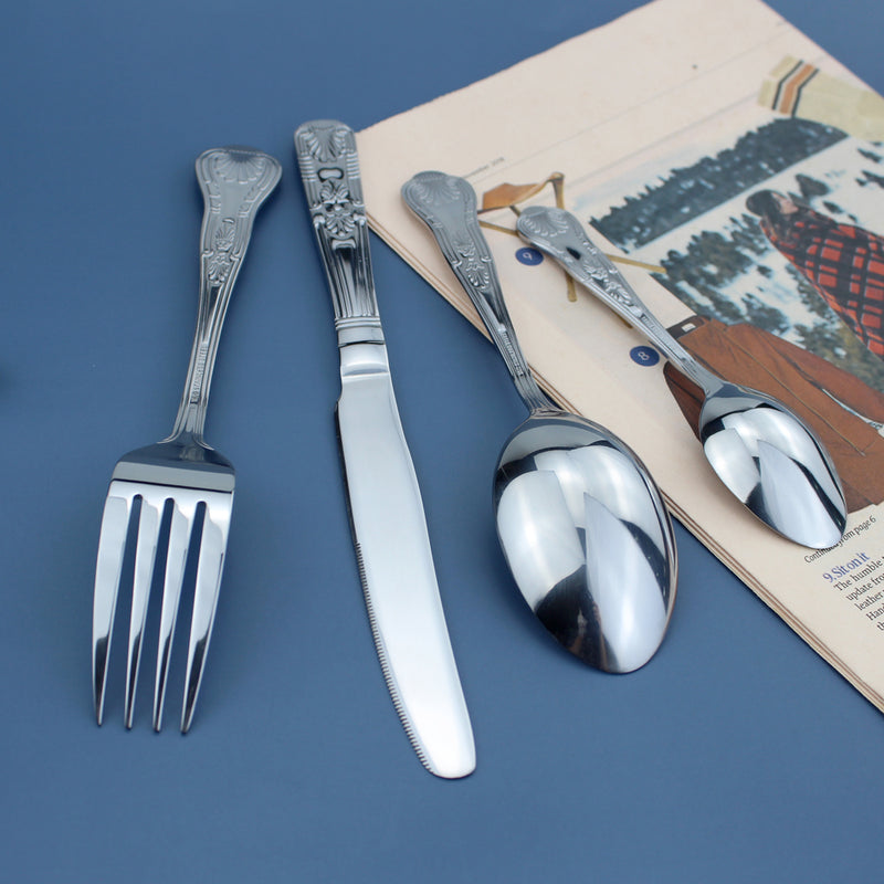 Traditional Stainless Steel Cutlery Set