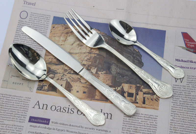 Traditional Stainless Steel Cutlery Set