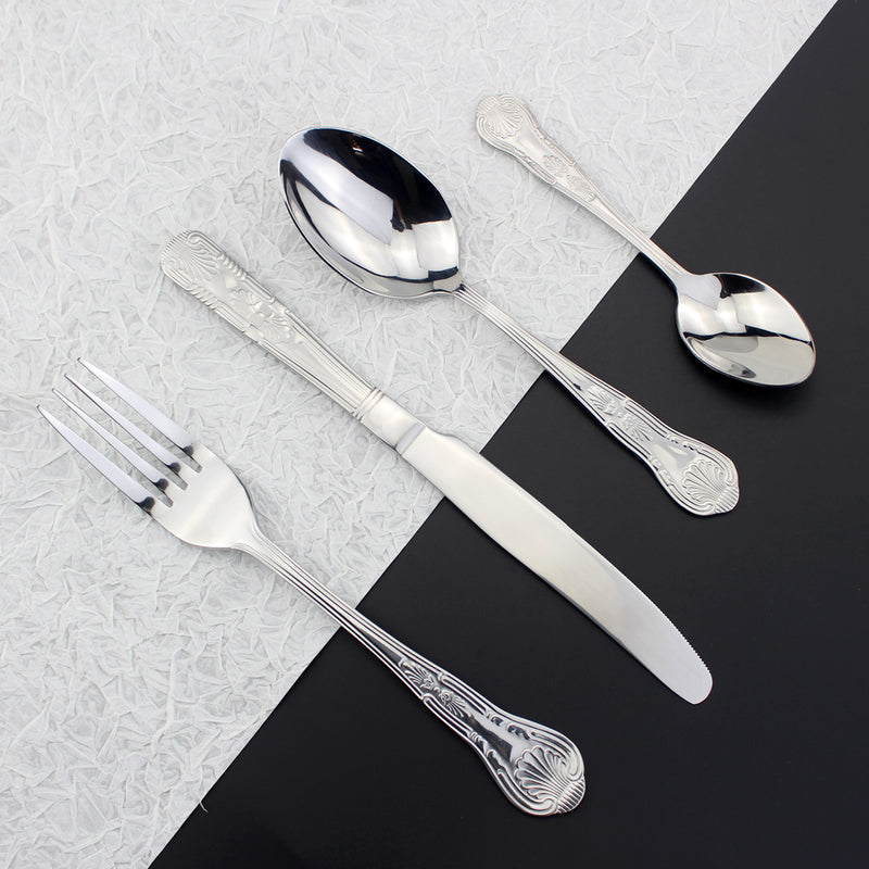 Traditional Stainless Steel Cutlery Set