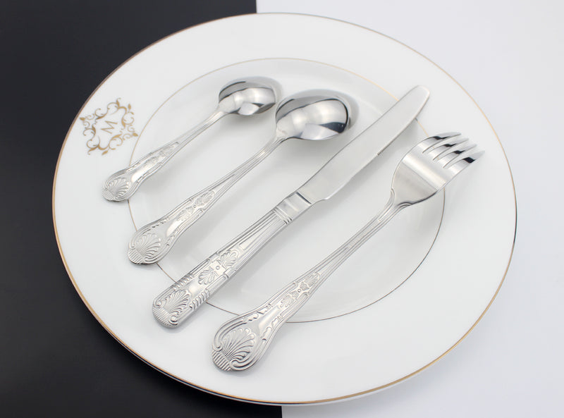 Traditional Stainless Steel Cutlery Set