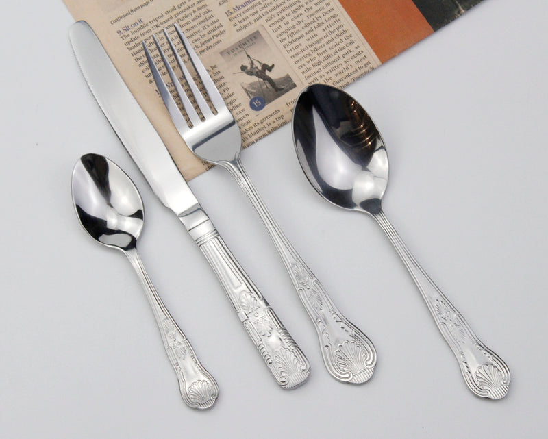 Traditional Stainless Steel Cutlery Set