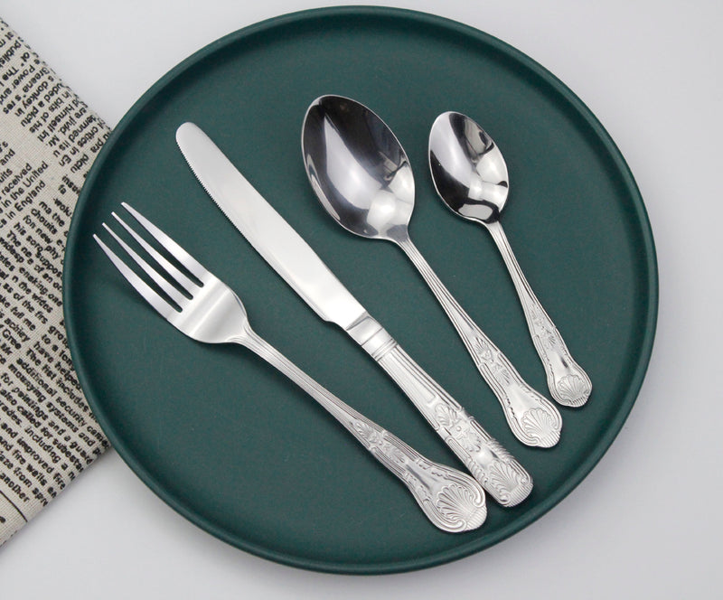 Traditional Stainless Steel Cutlery Set