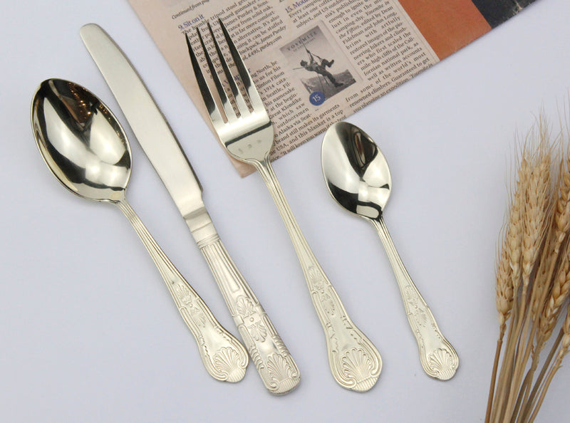 Traditional Stainless Steel Cutlery Set