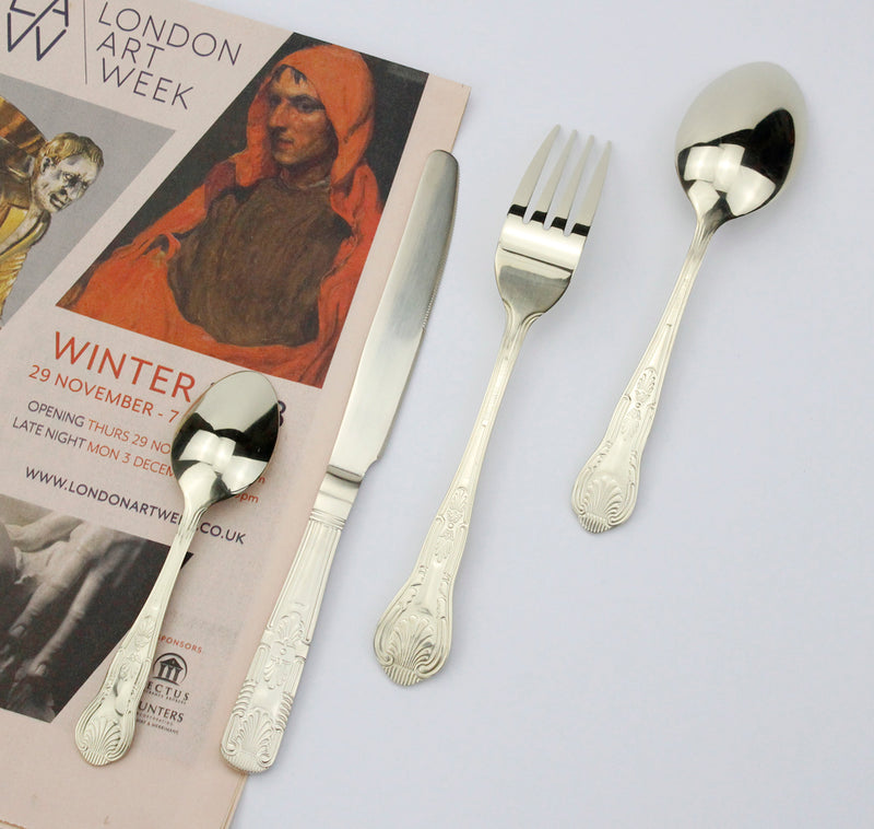 Traditional Stainless Steel Cutlery Set