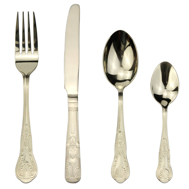 Traditional Stainless Steel Cutlery Set