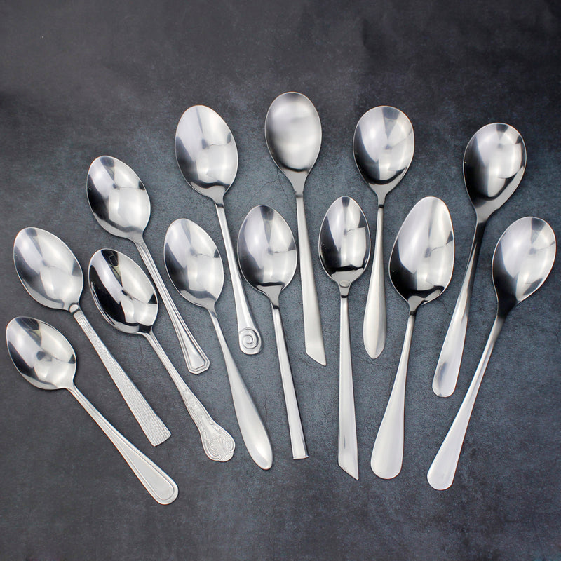 Modern Stainless Steel Serving Spoon