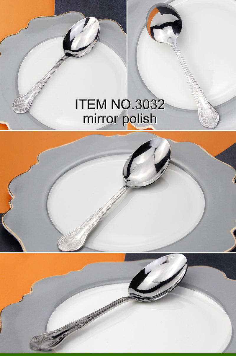 Modern Stainless Steel Serving Spoon