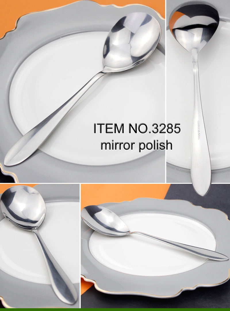 Modern Stainless Steel Serving Spoon