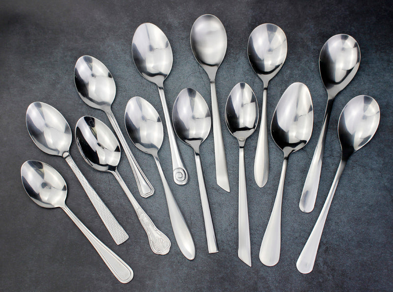 Modern Stainless Steel Serving Spoon