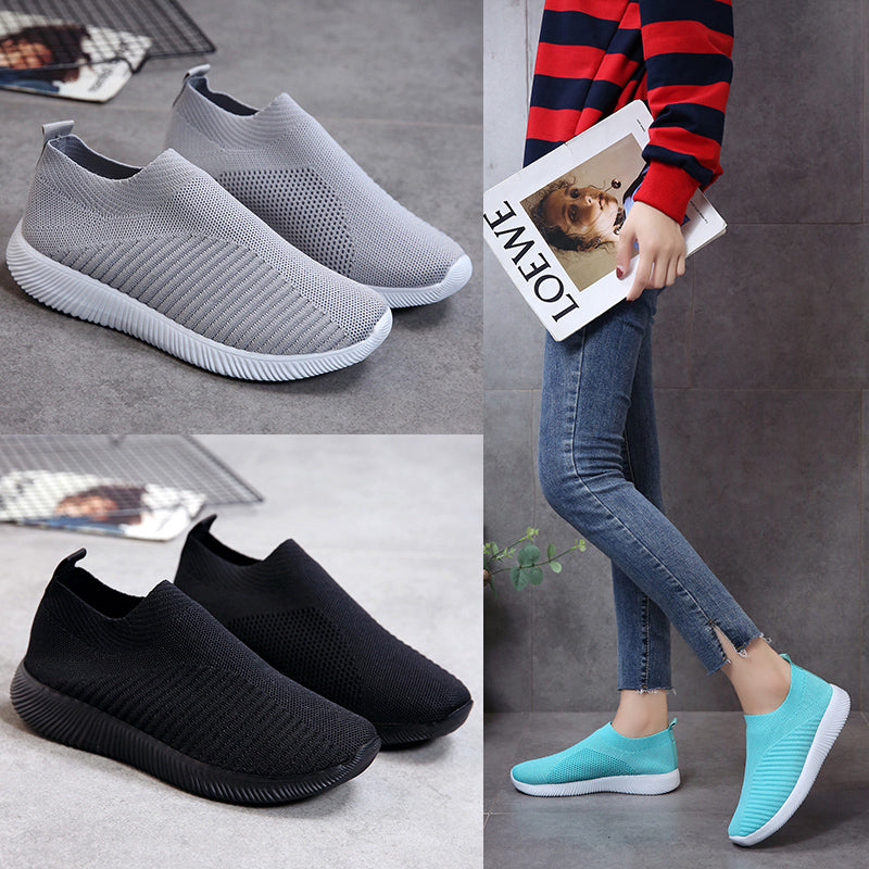 Lightweight Breathable Slip-on Women’s Running Shoes