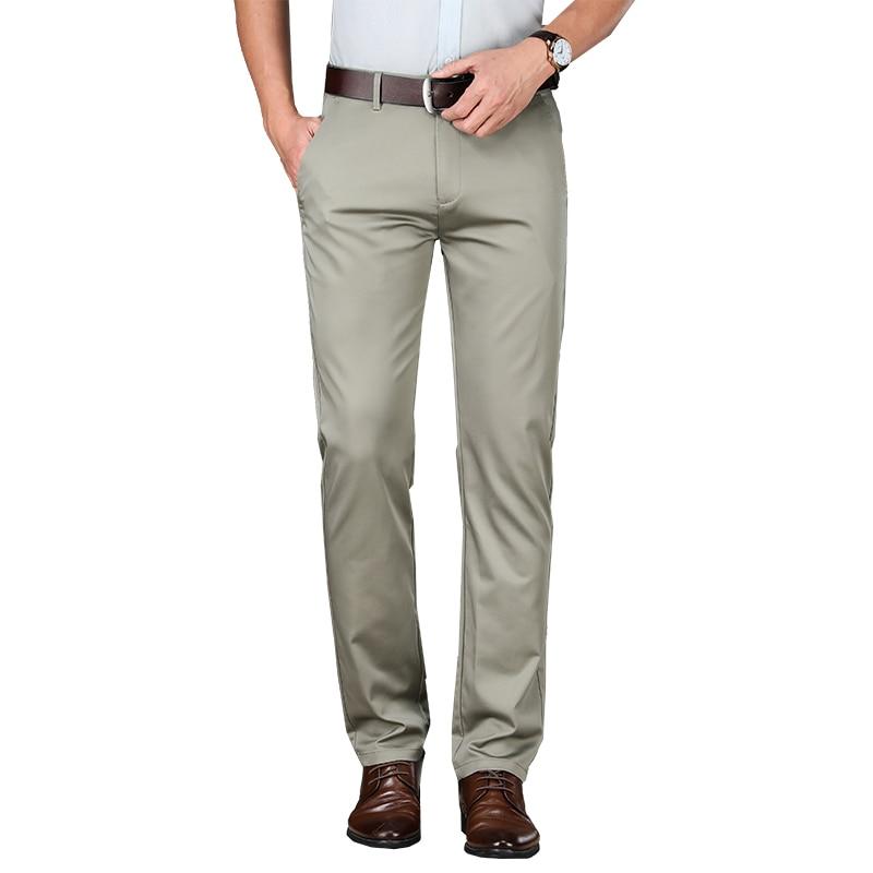 Smart Casual Slim Fit Stretch Trousers